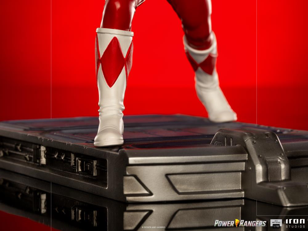 Pedido Estatua Red Ranger - Mighty Morphin Power Rangers - Battle Diorama Series (BDS) - marca Iron Studios escala de arte 1/10