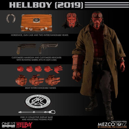 Pedido Figura Hellboy (2019) - One:12 Collective marca Mezco Toyz escala pequeña 1/12