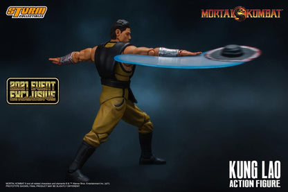 Pedido Figura Kung Lao (2021 Event Exclusive) - Mortal Kombat 2 VS Series marca Storm Collectibles escala pequeña 1/12