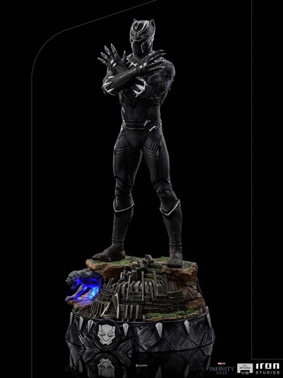 Pedido Estatua Black Panther - Avengers: Infinity Saga - Deluxe - marca Iron Studios escala de arte 1/10