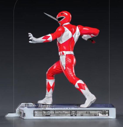 Pedido Estatua Red Ranger - Mighty Morphin Power Rangers - Battle Diorama Series (BDS) - marca Iron Studios escala de arte 1/10