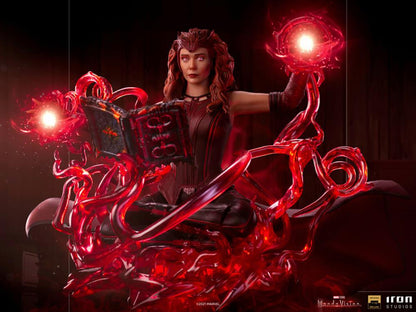 Pedido Estatua Scarlet Witch Deluxe - WandaVision marca Iron Studios escala de arte 1/10