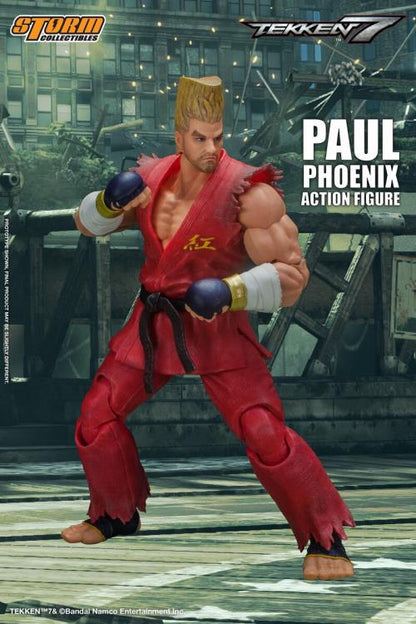 Pedido Figura Paul Phoenix - Tekken 7 marca Storm Collectibles escala pequeña 1/12