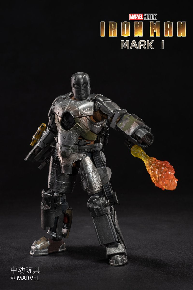 Pedido Figura Iron Man Mark I marca ZD Toys escala pequeña 1/10 (18 cm)