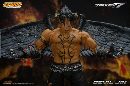 Pedido Figura Devil Jin - Tekken 7 marca Storm Collectibles escala pequeña 1/12