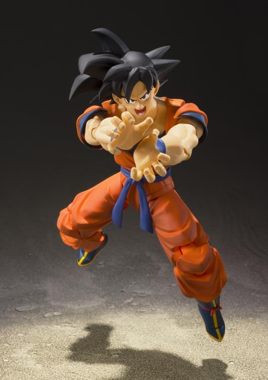 Pedido Figura Goku (A Saiyan Raised On Earth) - Dragon Ball Z - S.H.Figuarts marca Bandai Spirits escala pequeña 1/12