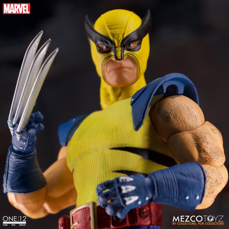 Pedido Figura Wolverine Deluxe Steel Box Edition - Marvel One:12 Collective marca Mezco Toyz 76536 escala pequeña 1/12