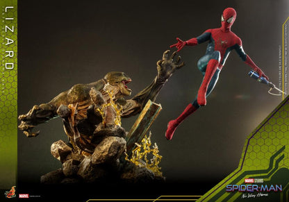 Preventa Base Diorama Lizard - Spider-Man: No Way Home marca Hot Toys ACS013 escala 1/6