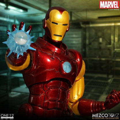 Pedido Figura Iron Man - Marvel - One:12 Collective marca Mezco Toyz escala pequeña 1/12