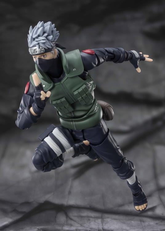 Pedido Figura Kakashi Hatake (Famed Sharingan Hero) - Naruto: Shippuden - S.H.Figuarts marca Bandai Spirits escala pequeña 1/12