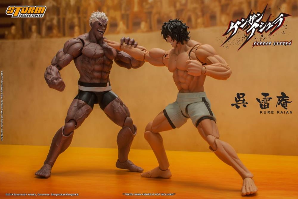 Pedido Figura Kure Raian - Kengan Ashura marca Storm Collectibles SYKA02 escala pequeña 1/12