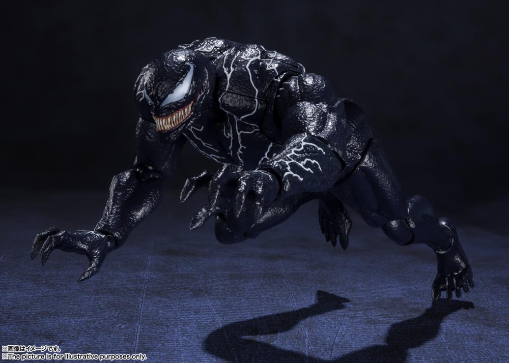 Pedido Figura Venom - Venom: Let There be Carnage - S.H.Figuarts marca Bandai Spirits escala pequeña 1/12