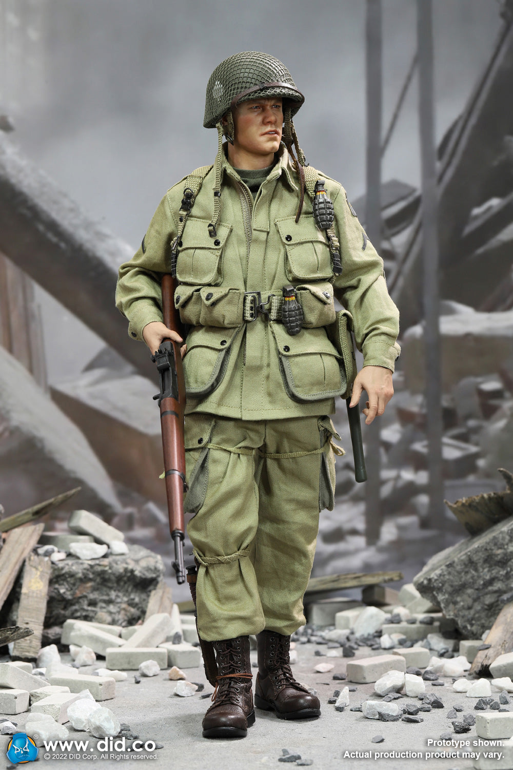 Pedido Figura Ryan 2.0 (Standard Edition) - WWII US 101st Airborne Division marca DID A80161 escala 1/6