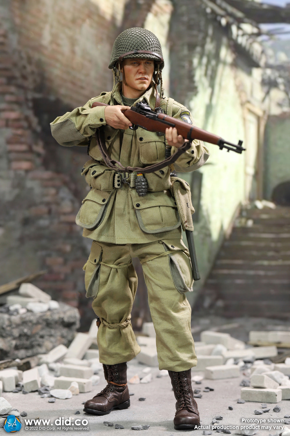 Pedido Figura Ryan 2.0 (Standard Edition) - WWII US 101st Airborne Division marca DID A80161 escala 1/6