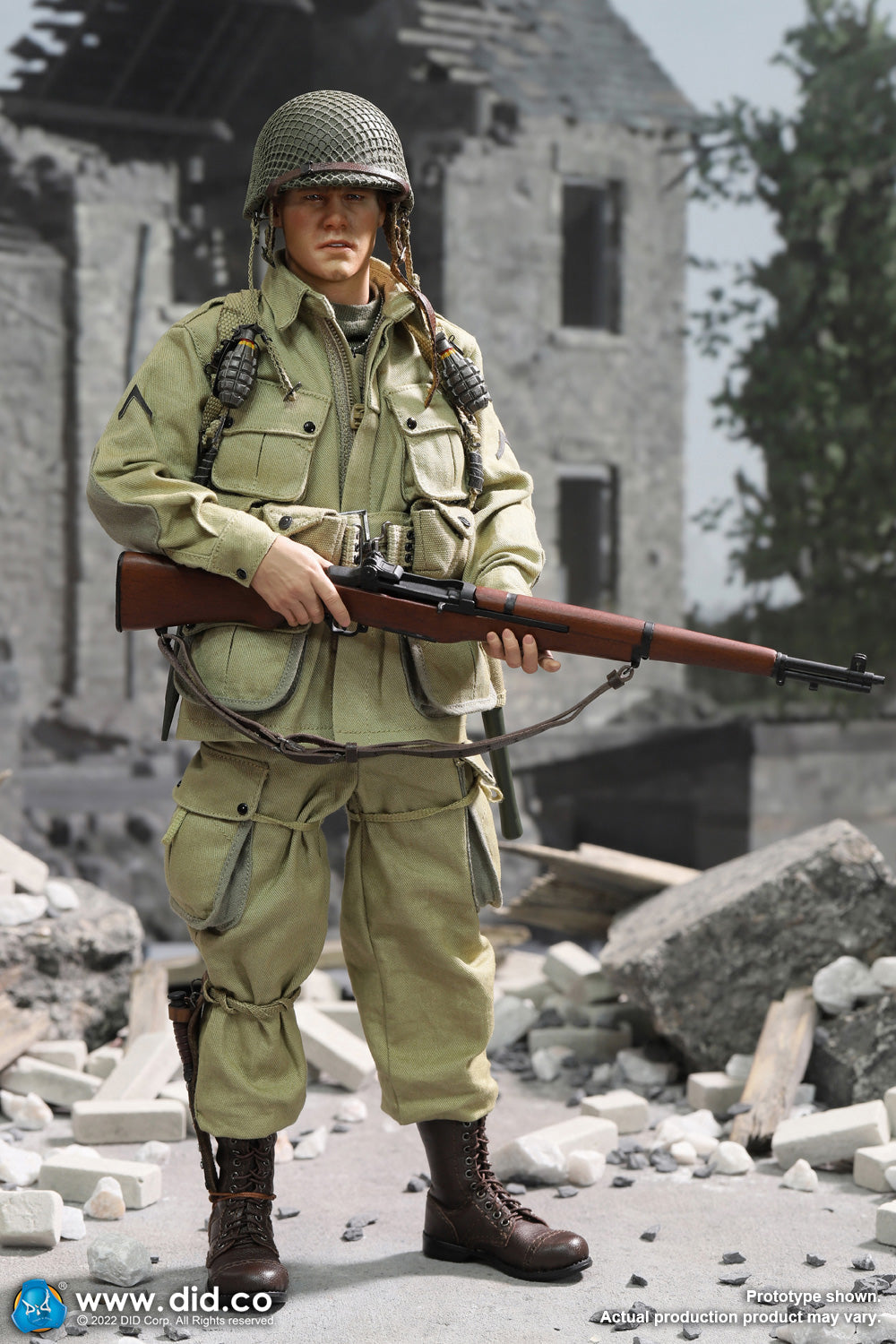 Pedido Figura Ryan 2.0 (Standard Edition) - WWII US 101st Airborne Division marca DID A80161 escala 1/6