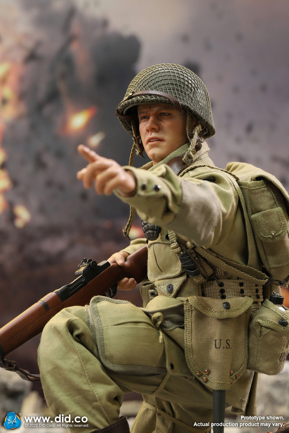 Pedido Figura Ryan 2.0 (Standard Edition) - WWII US 101st Airborne Division marca DID A80161 escala 1/6