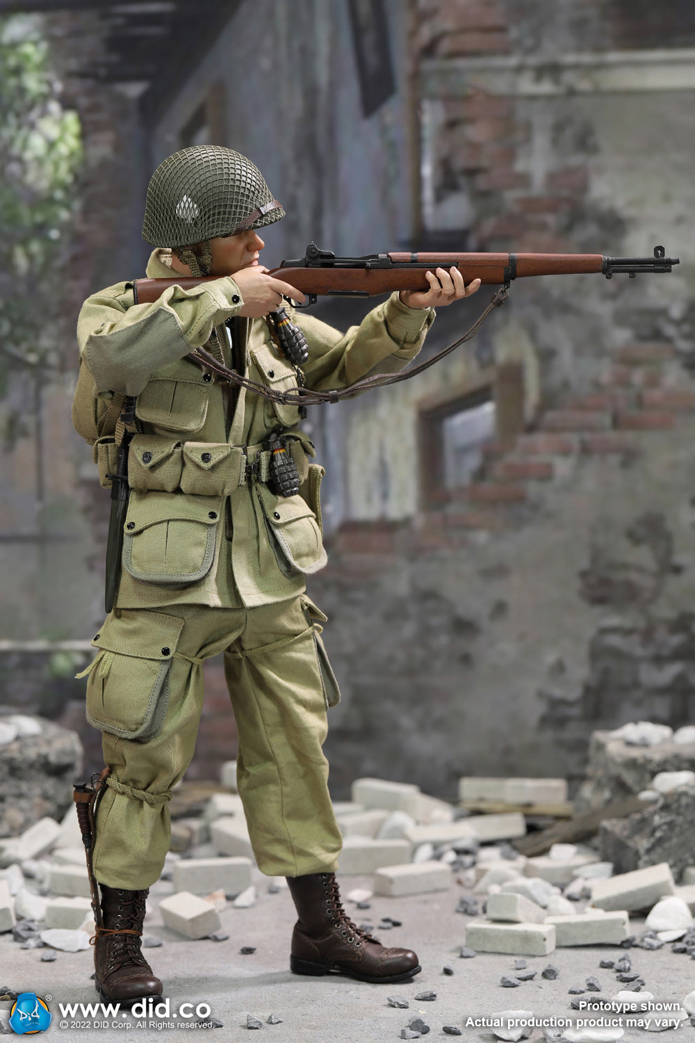 Pedido Figura Ryan 2.0 (Standard Edition) - WWII US 101st Airborne Division marca DID A80161 escala 1/6