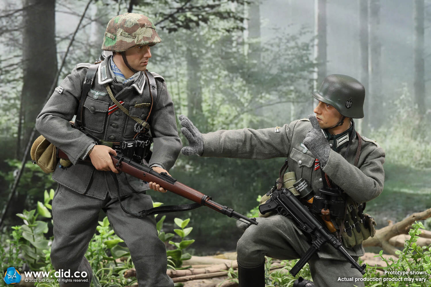 Pedido Figura Winter - WWII German WH Infantry Oberleutnant marca DID D80159 escala 1/6