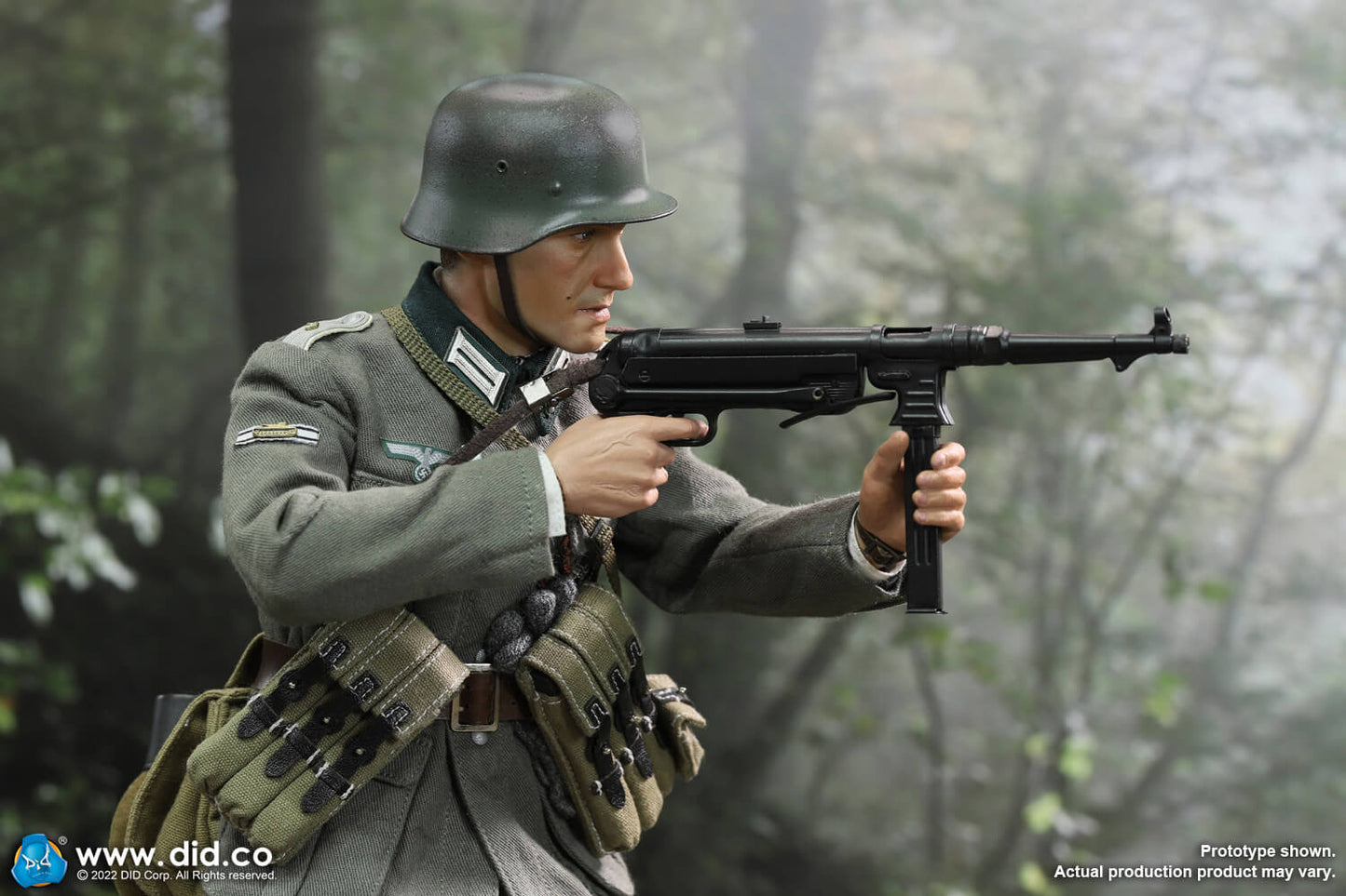 Pedido Figura Winter - WWII German WH Infantry Oberleutnant marca DID D80159 escala 1/6