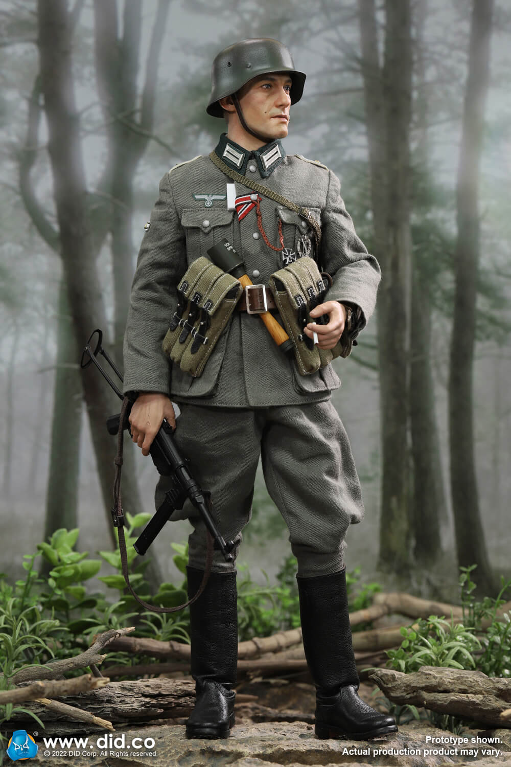 Pedido Figura Winter - WWII German WH Infantry Oberleutnant marca DID D80159 escala 1/6