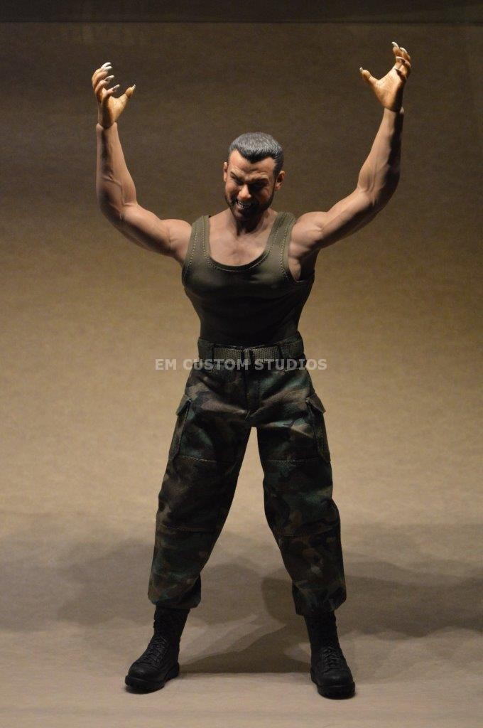 Figura Wolfman Brother con Uniforme Militar escala 1/6