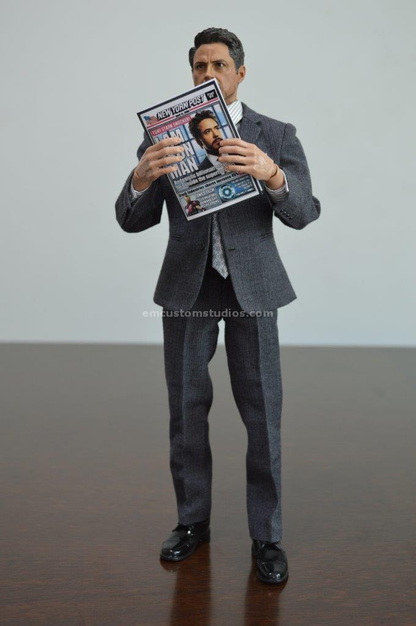 Figura Tony "I Am I.M." marca EM Custom Studios escala 1/6