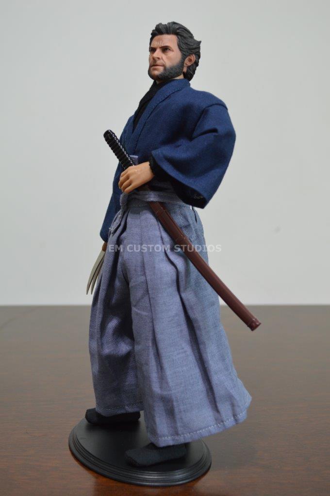 Figura Wolfman Samurai marca EM Custom Studios escala 1/6