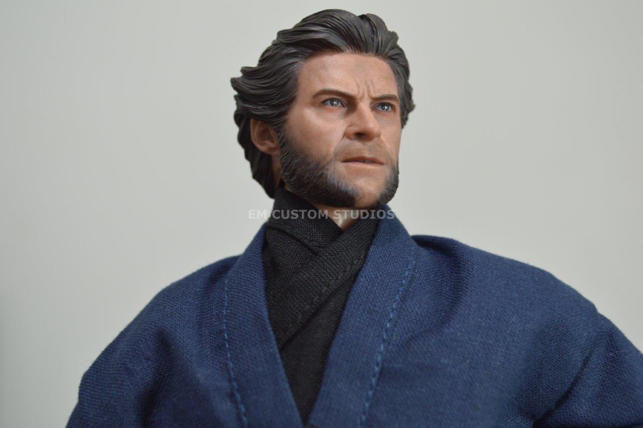 Figura Wolfman Samurai marca EM Custom Studios escala 1/6