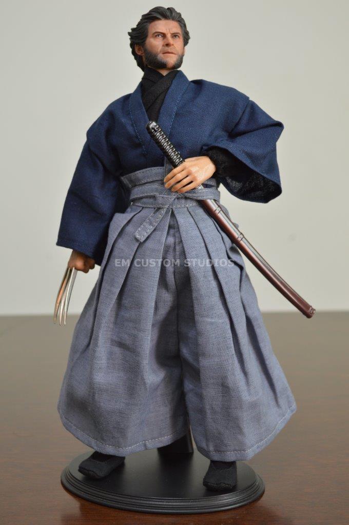 Figura Wolfman Samurai marca EM Custom Studios escala 1/6