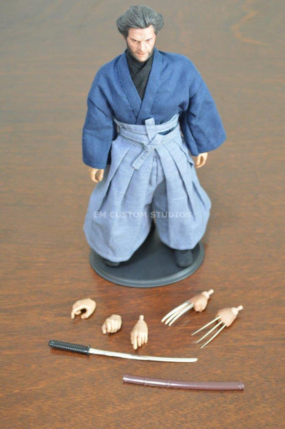 Figura Wolfman Samurai marca EM Custom Studios escala 1/6