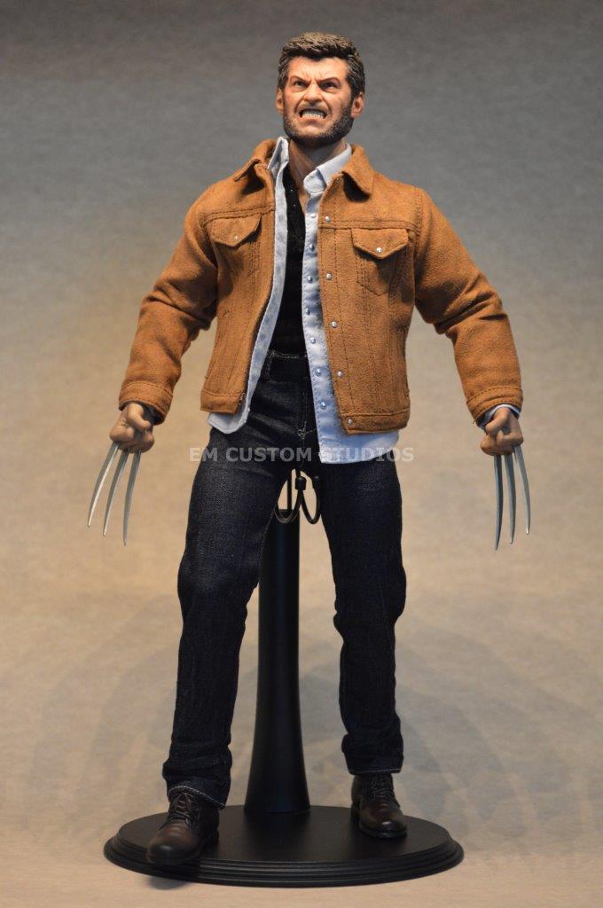 Figura Angry Wolfman Casual Suit marca EM Custom Studios escala 1/6