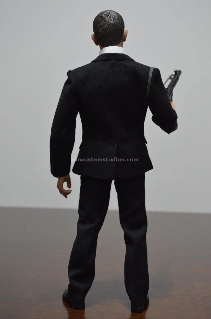 Figura Deluxe Agent James marca EM Custom Studios escala 1/6