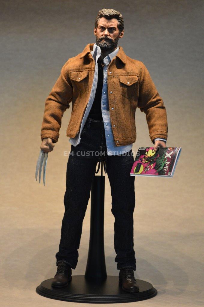 Figura Wolfman con traje casual y comic escala 1/6