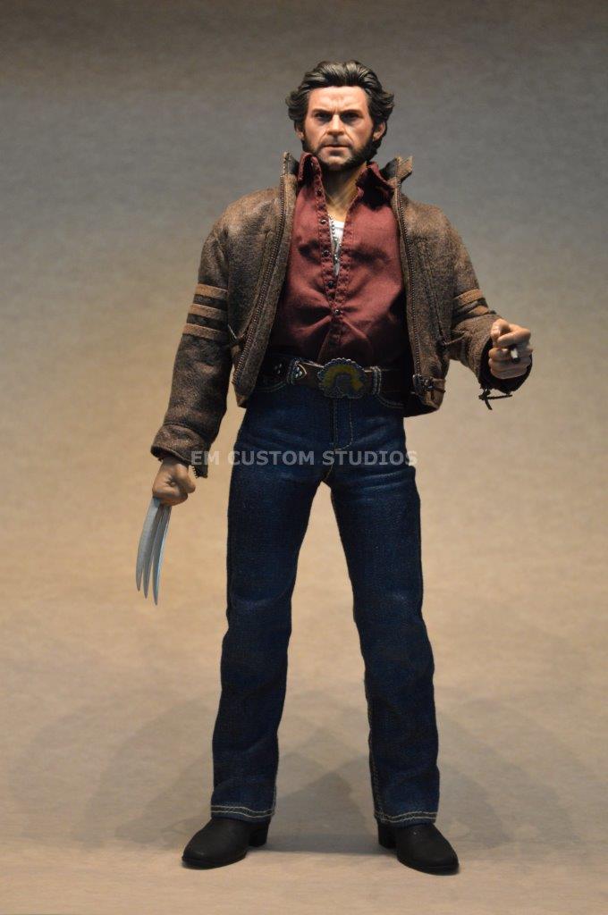 Figura Wolfman origen marca custom escala 1/6