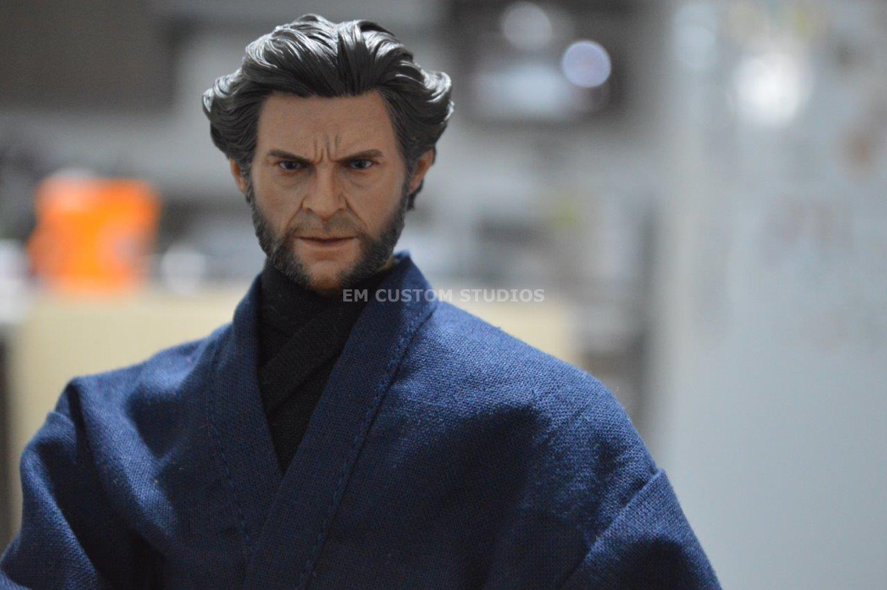 Figura Wolfman Samurai marca EM Custom Studios escala 1/6