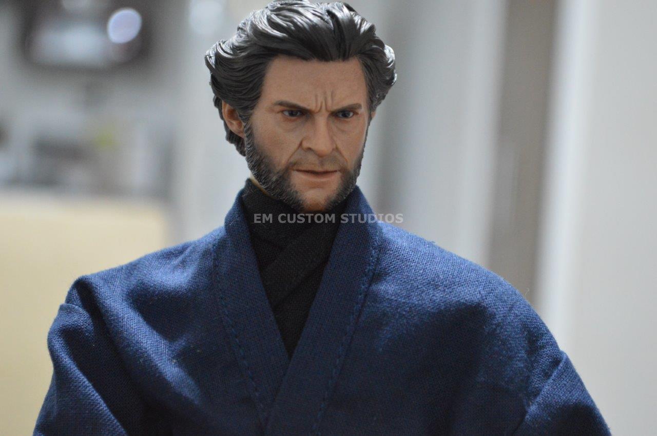 Figura Wolfman Samurai marca EM Custom Studios escala 1/6