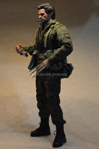 Figura Wolfman con traje militar en Vietnam escala 1/6