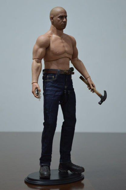 Figura Tough Guy Mecánico marca EM Custom Studios escala 1/6