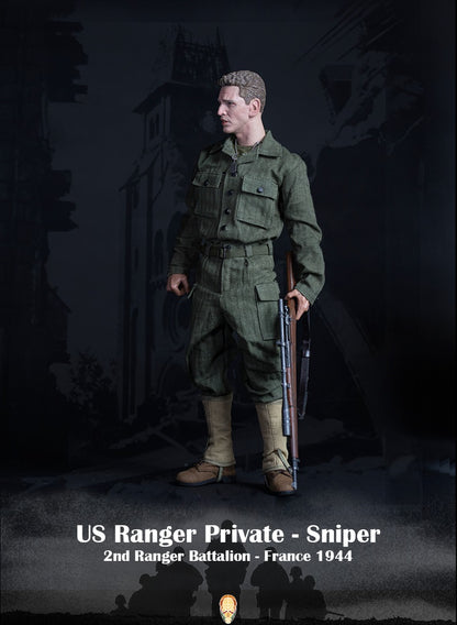 Pedido Figura US Ranger Private Sniper - WWII 2nd Ranger Battalion - France 1944 marca Facepool FP-003A escala 1/6