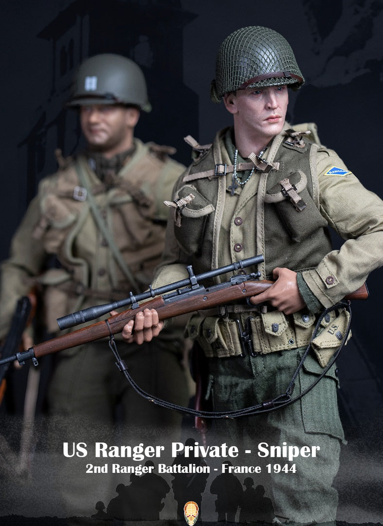 Pedido Figura US Ranger Private Sniper - WWII 2nd Ranger Battalion - France 1944 marca Facepool FP-003A escala 1/6