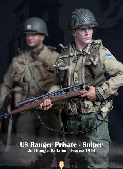 Pedido Figura US Ranger Private Sniper - WWII 2nd Ranger Battalion - France 1944 marca Facepool FP-003A escala 1/6