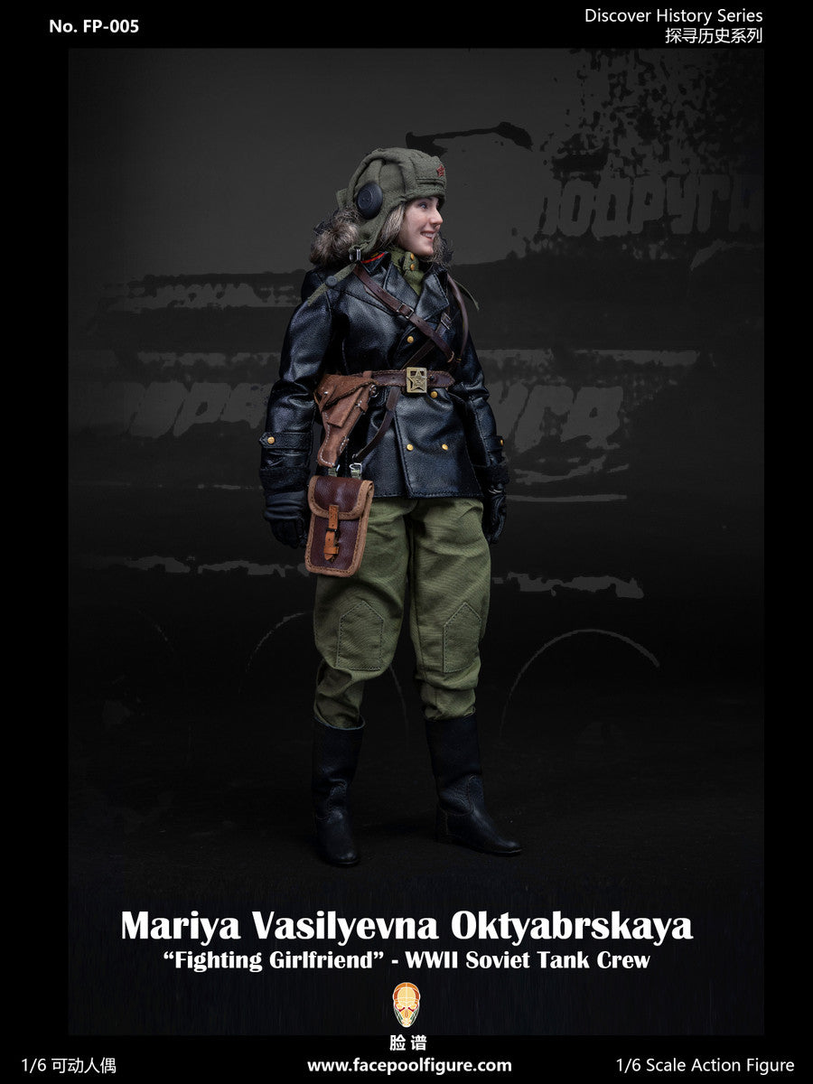 Pedido Figura "Fighting Girlfriend" Mariya Oktyabrskaya (Special Edition) - WWII Soviet Tank Crew marca Facepool FP005B escala 1/6