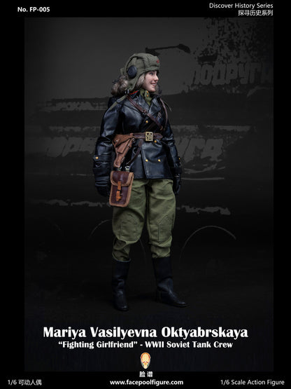 Pedido Figura "Fighting Girlfriend" Mariya Oktyabrskaya (Special Edition) - WWII Soviet Tank Crew marca Facepool FP005B escala 1/6