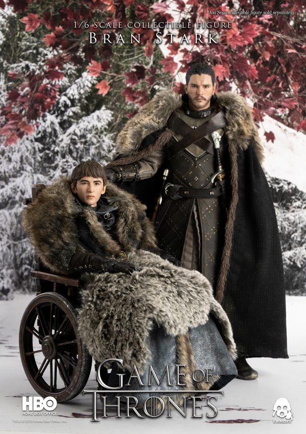 Pedido Figura Bran Stark - Game of Thrones marca Threezero 3Z0093 escala 1/6 (BACK ORDER)