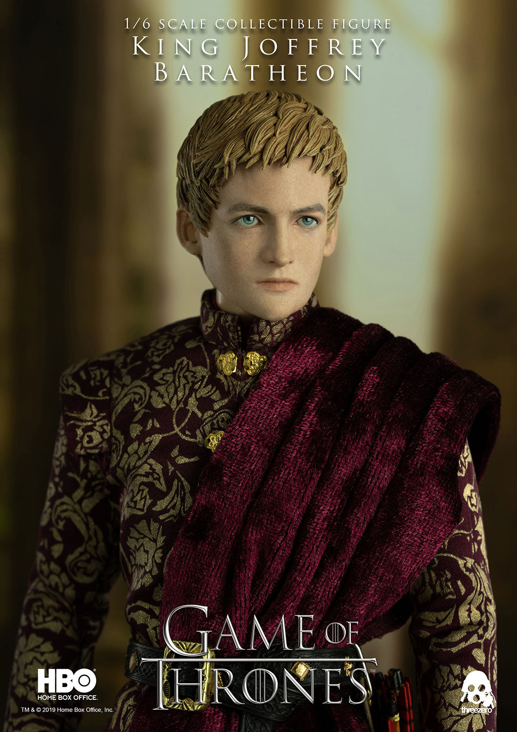 Pedido Figura King Joffrey Baratheon (Deluxe version) - Game of Thrones marca Threezero 3Z0070DV escala 1/6