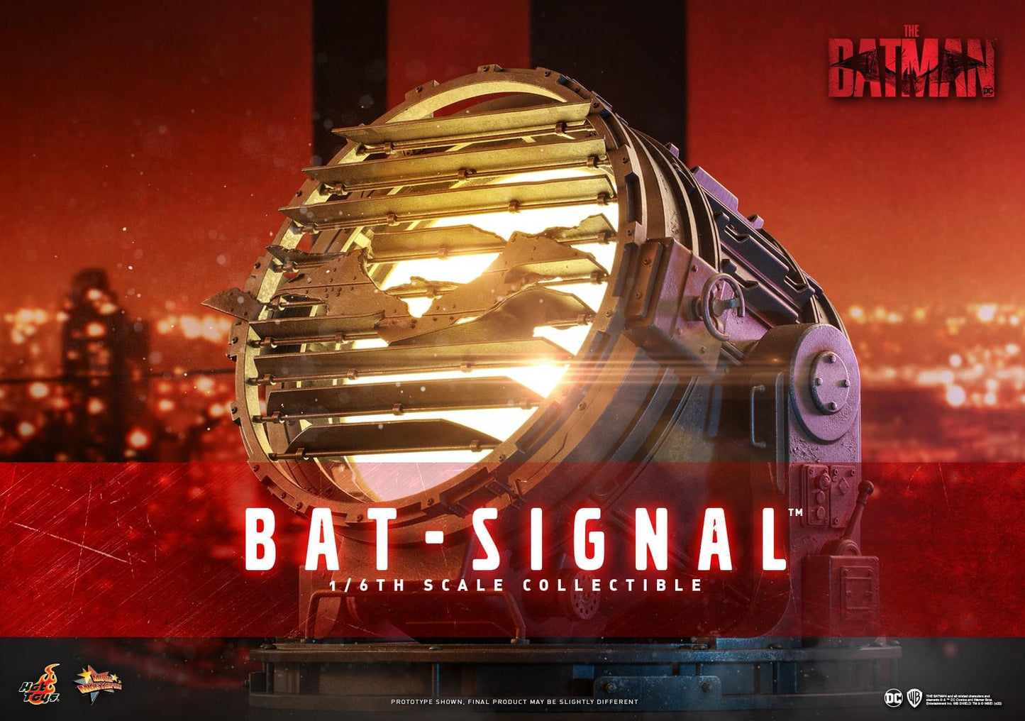 Preventa Bat-Signal - The Batman marca Hot Toys MMS640 escala 1/6