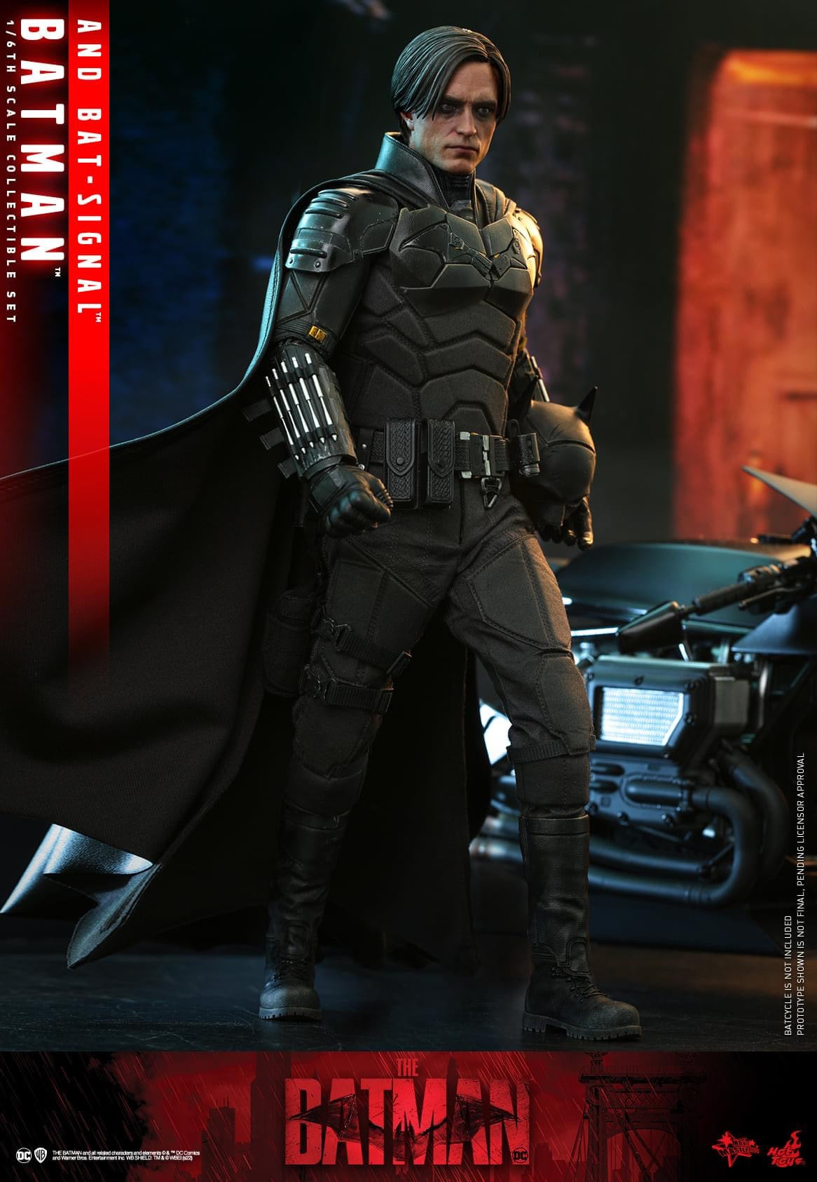 Preventa Figura Batman & Bat-Signal - The Batman marca Hot Toys MMS641 escala 1/6