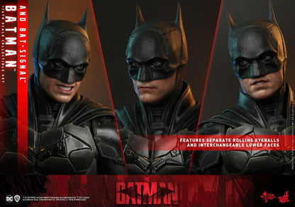 Preventa Figura Batman & Bat-Signal - The Batman marca Hot Toys MMS641 escala 1/6