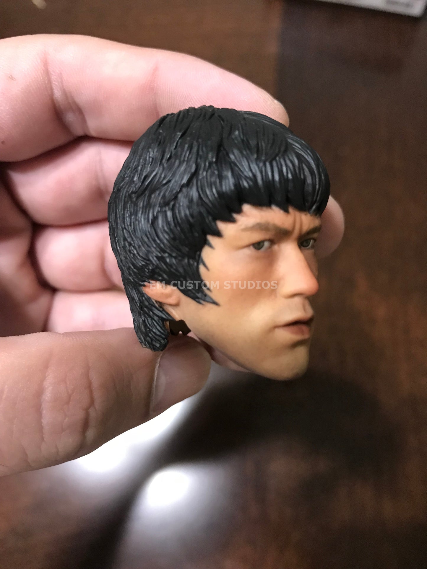 Cabeza Bruce Lee escala 1/6