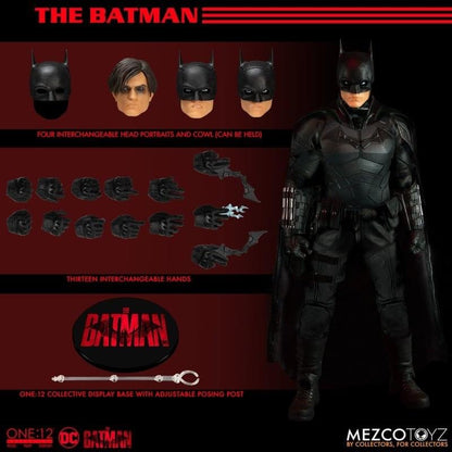 Pedido Figura Batman - The Batman One:12 Collective marca Mezco Toyz 76593 escala pequeña 1/12